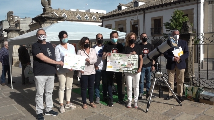 Presentadas las 12ª Jornadas de la Ciencia para Tod@s de Úbeda que tendrán lugar virtualmente del 1 al 3 de junio