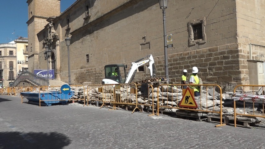 Comienzan las obras en la Corredera de San Fernando de Úbeda