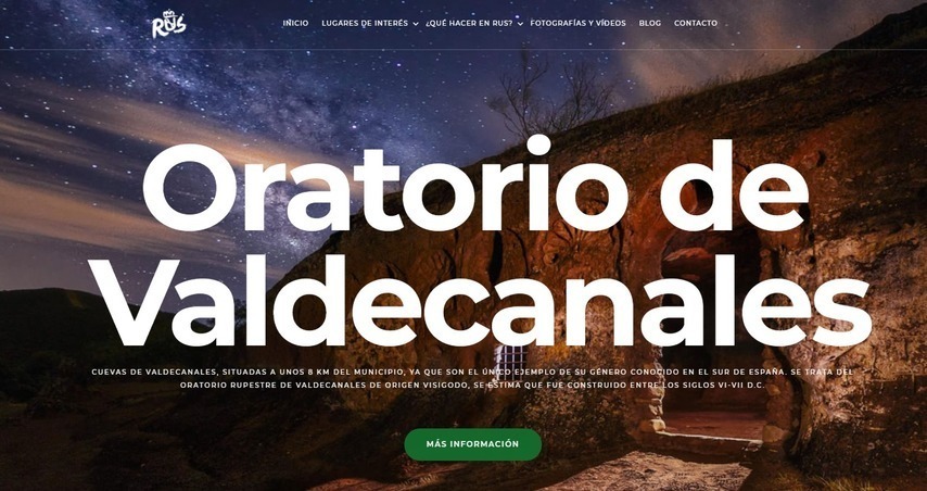 Rus cuenta con una nueva web turística