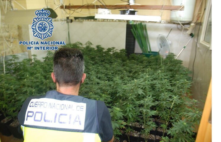 La Policía Nacional desmantela en Úbeda un punto negro de venta de drogas