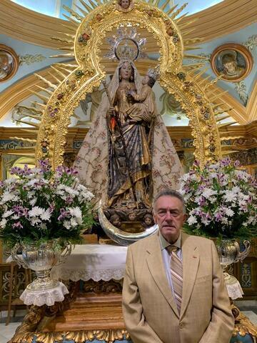 Emilio Pérez Alamán ofrecerá su fajín a Santa María del Alcázar, Patrona de Baeza