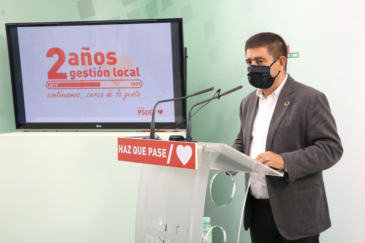 Reyes valora la gestión “modélica” de alcaldes y alcaldesas socialistas en estos 2 años de mandato