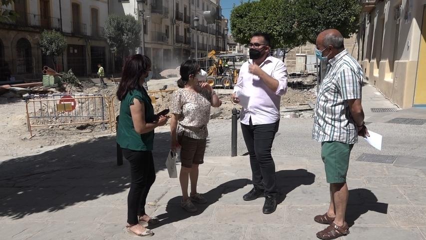 Podemos Úbeda critica el estado de suciedad de las calles de la ciudad