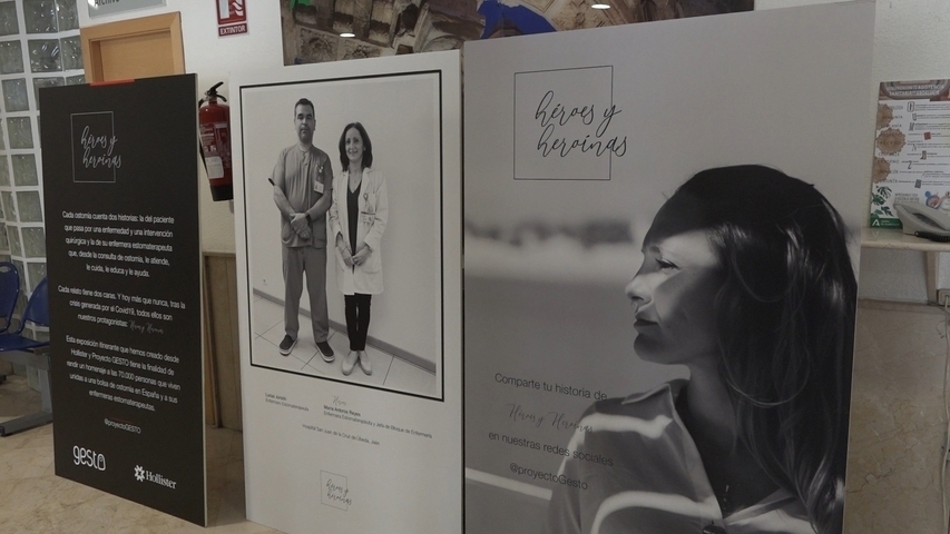 El Hospital de Úbeda acoge la exposición ‘Héroes y Heroínas’ sobre pacientes ostomizados