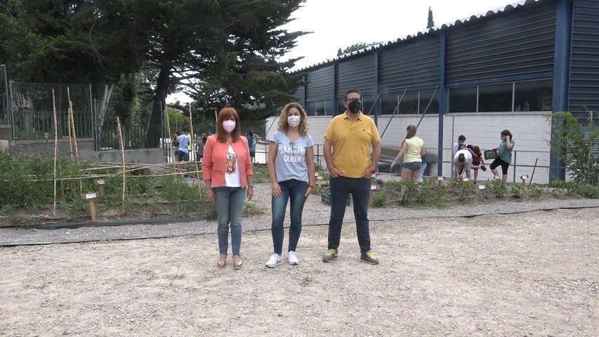 El CEIP Juan Pasquau desarrolla su proyecto de huerto ecológico