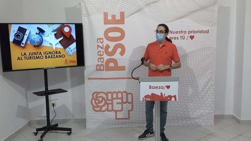 PSOE Baeza critica que la Junta excluya de las ayudas al turismo a los municipios turísticos