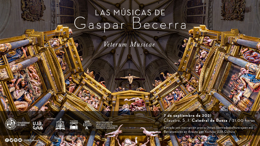 El Claustro de la Catedral de Baeza acoge en septiembre el concierto ‘De pinturas, esculturas y música. Las músicas de Gaspar Becerra’