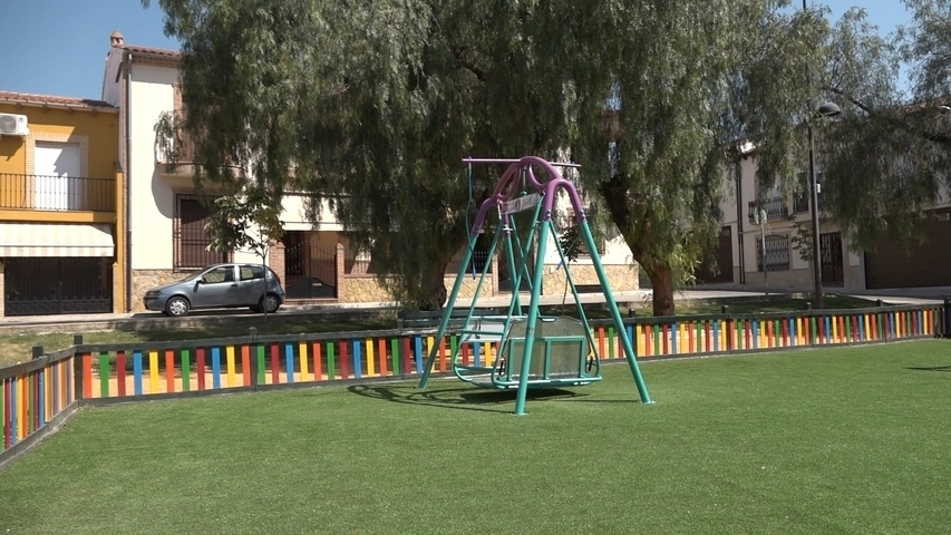 Inaugurado el parque de la Avenida de Méjico de Baeza