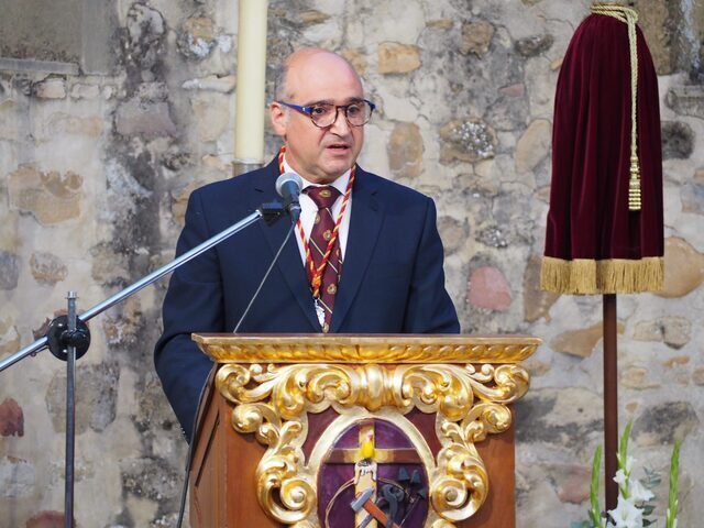 Pedro Narváez exaltó la centenaria devoción a la Virgen del Rosel