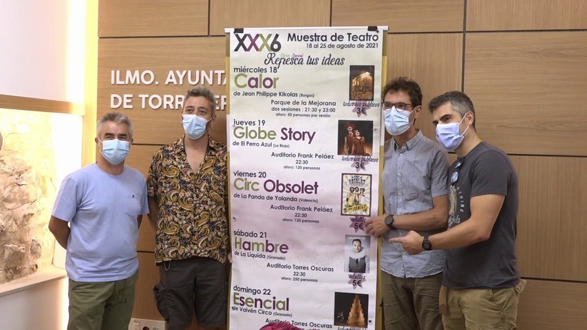 Presentada la XXX6 Muestra de Teatro de Torreperogil
