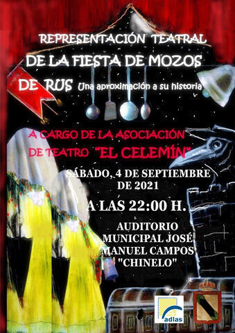 Este sábado en Rus tendrá lugar la representación teatral de la Fiesta de los Mozos