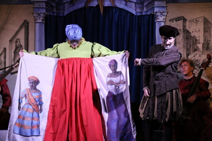 Actuación de Claroscuro con su montaje ‘La Increíble Historia de Juan Latino’ en el Festival Internacional de Música y Danza ‘Ciudad de Úbeda’