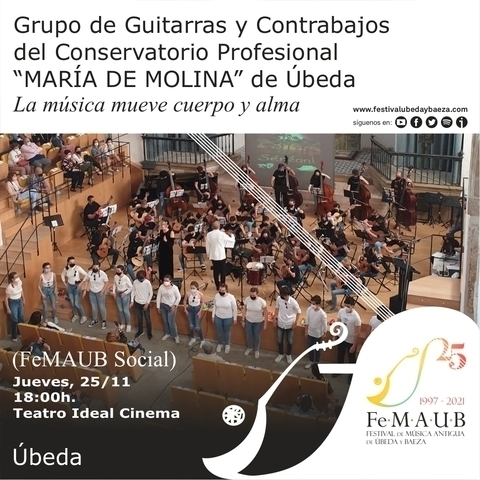 El Festival de Música Antigua de Úbeda y Baeza celebra esta semana conciertos sociales y didácticos