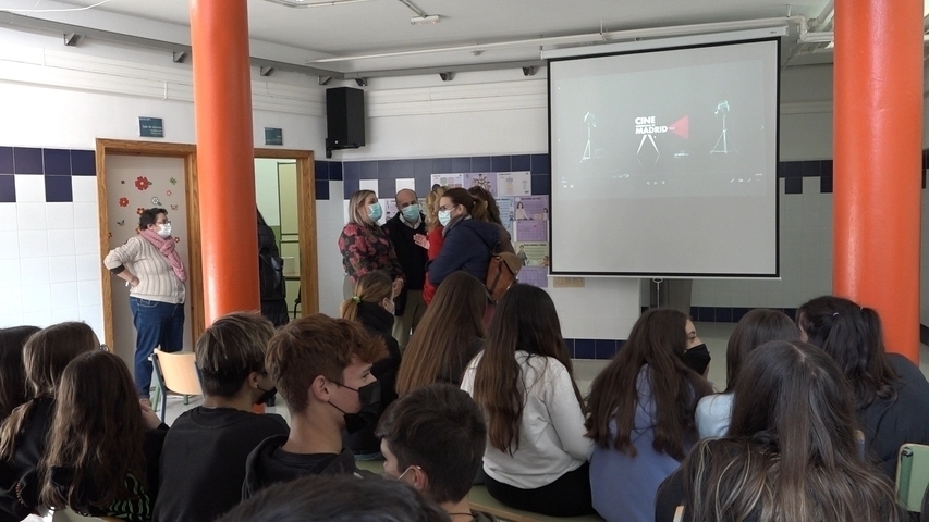 El IES “Ruradia» acoge la proyección del IX Festival de Cortometrajes contra la Violencia de Género