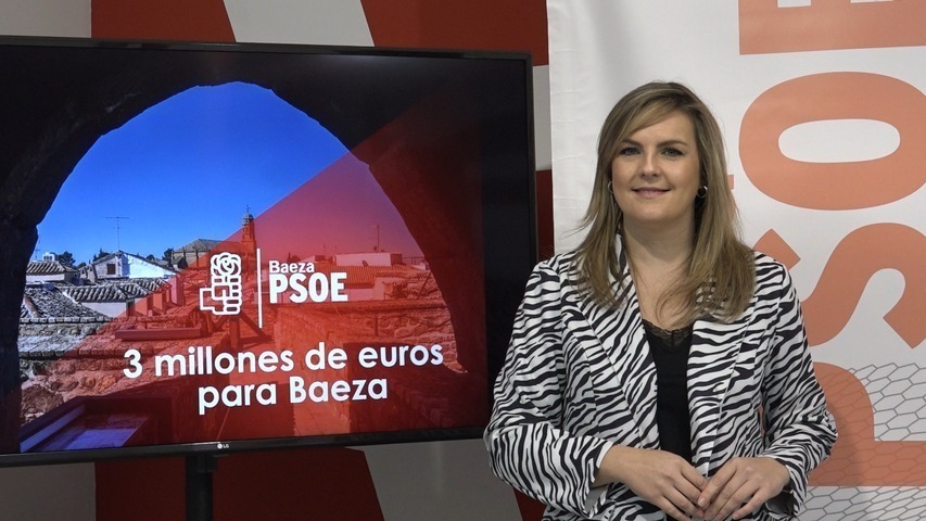 Lola Marín valora positivamente la inversión destinada a Baeza desde el Ministerio de Turismo