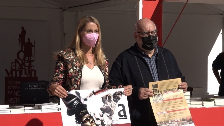 Inaugurada la feria del Libro incluida en la programación del Certamen de Novela Histórica de Úbeda