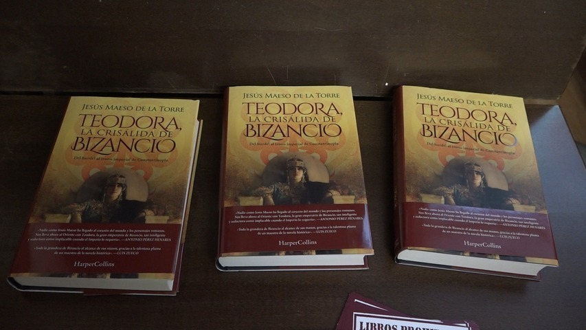 Jesús Maeso presenta «Teodora. La crisálida de Bizancio» en el X Certamen Internacional de Novela Histórica de Úbeda