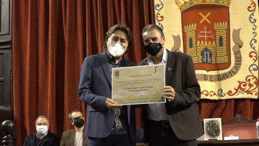 Carlos Alberto Palacio es galardonado con el XXV Premio Internacional de Poesía «Antonio Machado en Baeza»