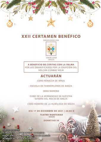 Baeza organiza un festival a beneficio de los afectados por el volcán de La Palma