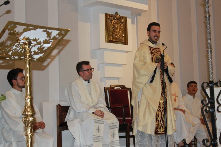 El Reverendo Sr Andrés Aldarias Martos designado predicador de la Novena de Santa María del Alcázar 2022