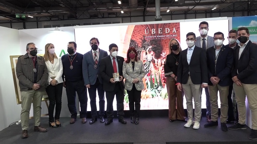 Úbeda promociona su Semana Santa, declarada de Interés Turístico Nacional, en Fitur 2022