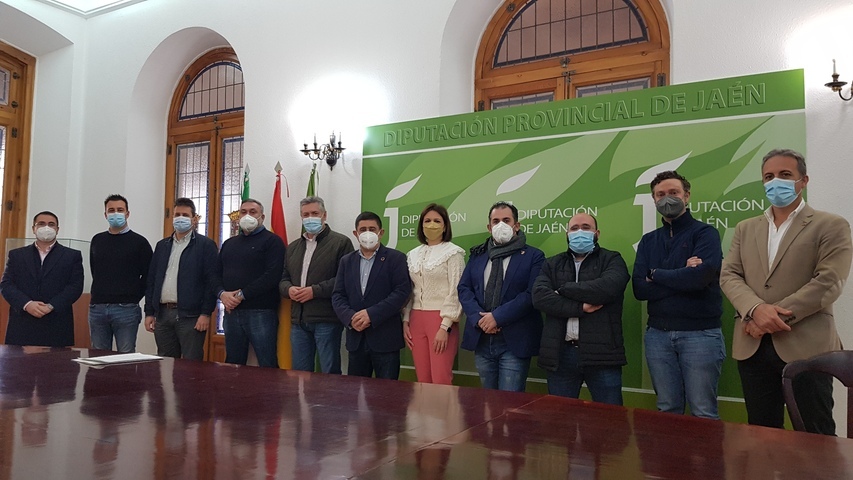 El presidente de la Diputación se reúne con la plataforma de alcaldes y alcaldesas en defensa de la sanidad 4