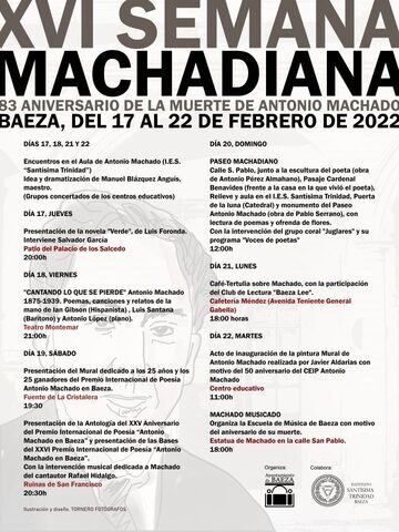 XVI Semana Machadiana Actos Baeza 2022