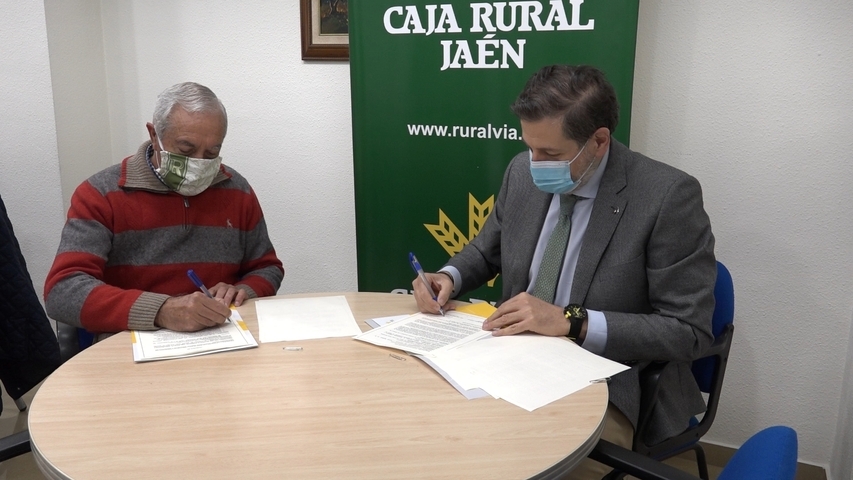 Fundación Caja Rural de Jaén firma en Baeza dos convenios de colaboración con Proyecto Ilusión y Adlibitum