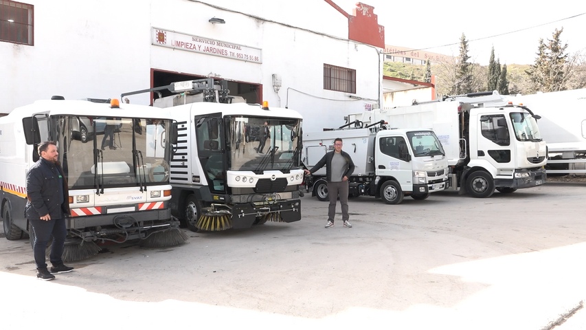 1.300.000 euros para mejorar el servicio de recogida de residuos sólidos urbanos (RSU) y de limpieza viaria de Úbeda