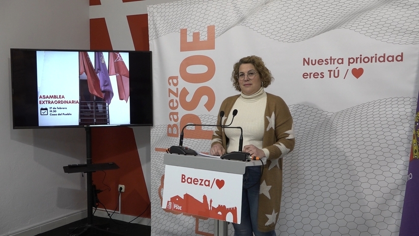 Mañana jueves tendrá lugar la elección de una nueva ejecutiva local del PSOE de Baeza