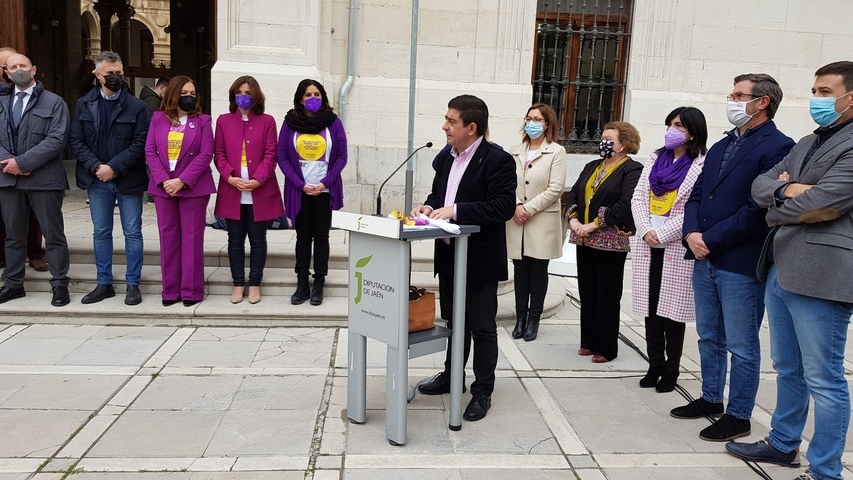 Diputación de Jaén conmemora el Día Internacional de las Mujeres para reclamar y defender una igualdad real