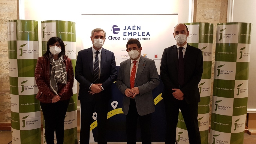 Firma convenio con Clece y presentación Ruta Jaén Emplea (2)