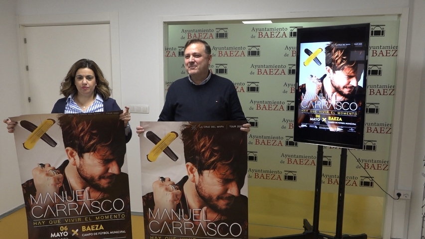 Se acerca el momento: La gira «La Cruz del Mapa» de Manuel Carrasco llegará a Baeza el 6 de mayo