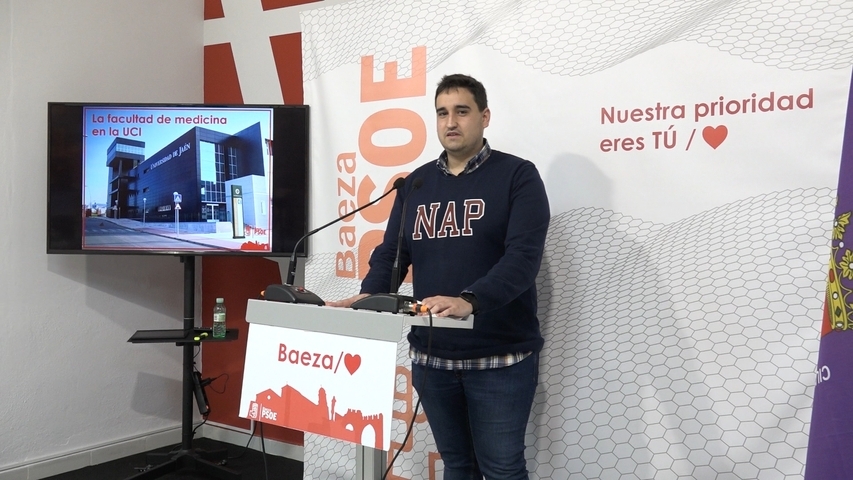 PSOE de Baeza «La facultad de medicina en la UCI»