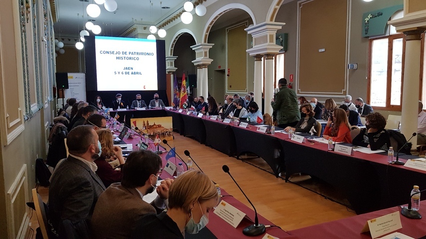 Diputación destaca la oportunidad que supone para Jaén acoger la celebración del Consejo del Patrimonio Histórico 2 Consejo Patrimonio Historico 2