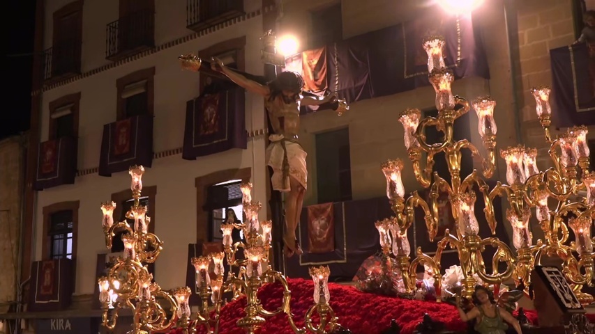 Semana Santa en La Loma 2022 · Cristo de la Salud, Baeza directo