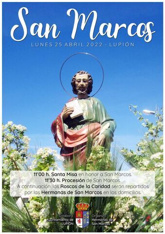 El municipio de Lupión celebra el próximo lunes la festividad de San Marcos