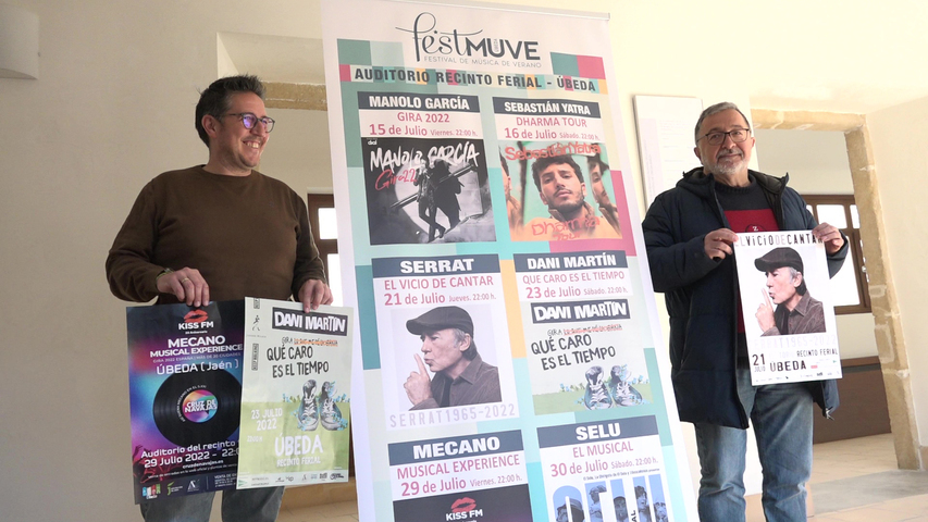 Serrat, Dani Martín y un musical de Mecano formarán parte este verano del Festmuve