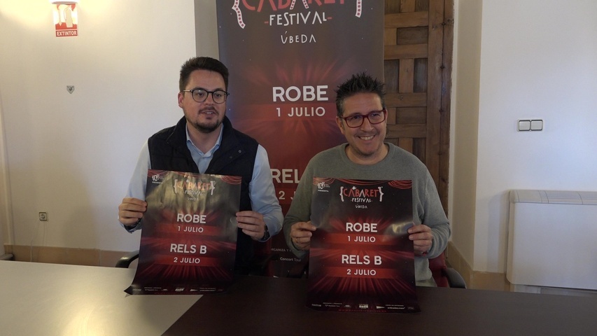 Robe y Rels B primero artistas conocidos de la II Edición del Cabaret Festival