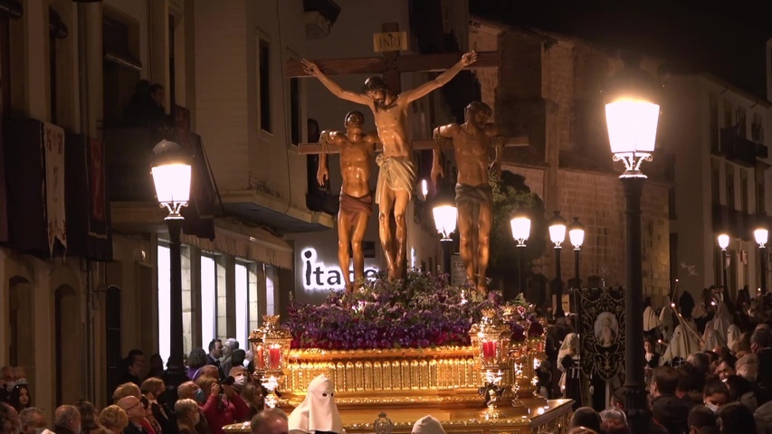 Semana Santa en La Loma 2022 · Calvario, Baeza directo