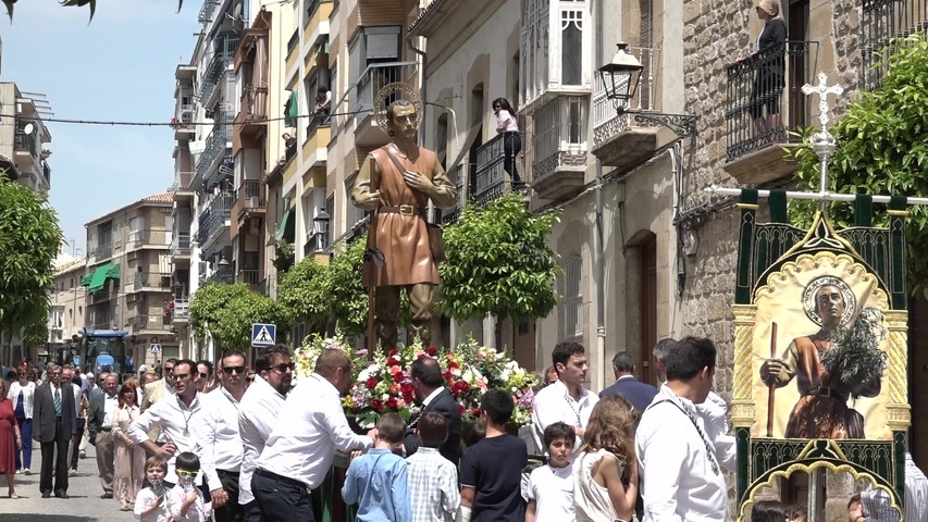 Procesión de San Isidro Labrador en Úbeda