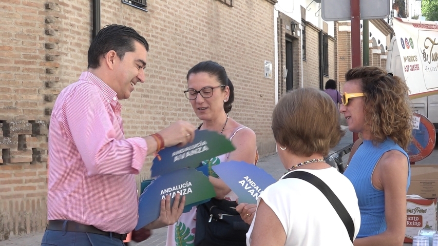 Reparto electoral del PP en Baeza