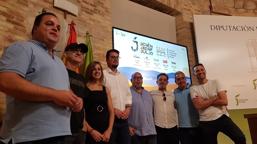 La acción promocional Jaén en Julio se presenta recuperando sus cinco festivales y con una nueva imagen
