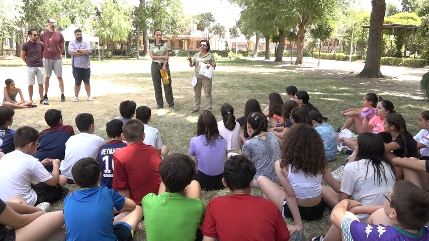 125 escolares de Baeza participan en la XXIII edición Fiesta Recicla