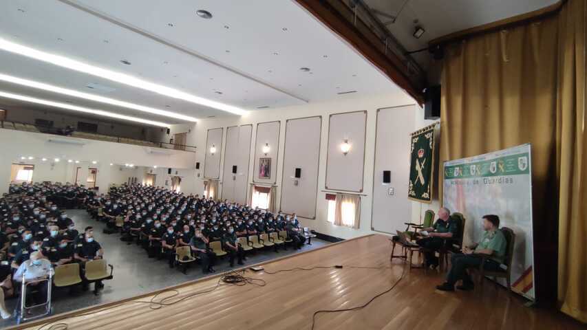 Conferencia en la Academia de Guardias de Baeza sobre «Capacidades universitarias en la Guardia Civil»