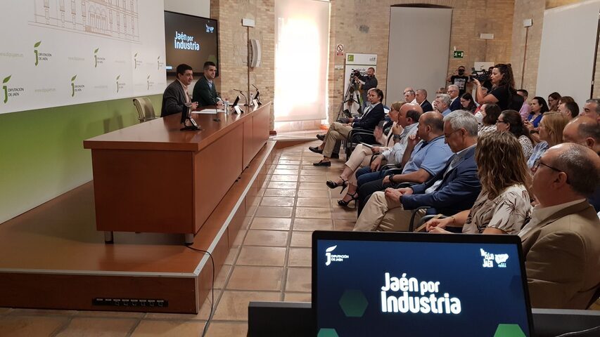 Diputación pone en marcha la plataforma “Jaén por Industria” para la promoción y el impulso del sector en la provincia