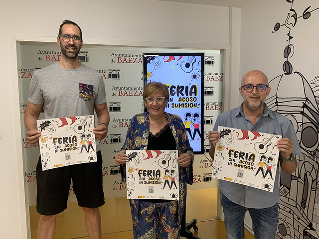 «Feria sin acoso ni sumisión» la campaña informativa y de sensibilización para las Fiestas Patronales de Baeza