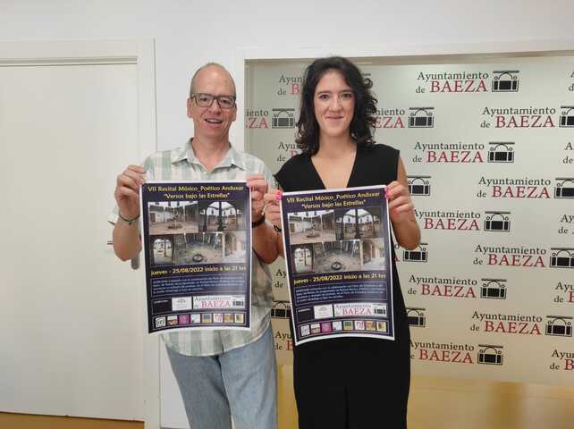 Anduxar presenta su VII Recital Músico Poético ‘Versos bajo las estrellas’ en Baeza