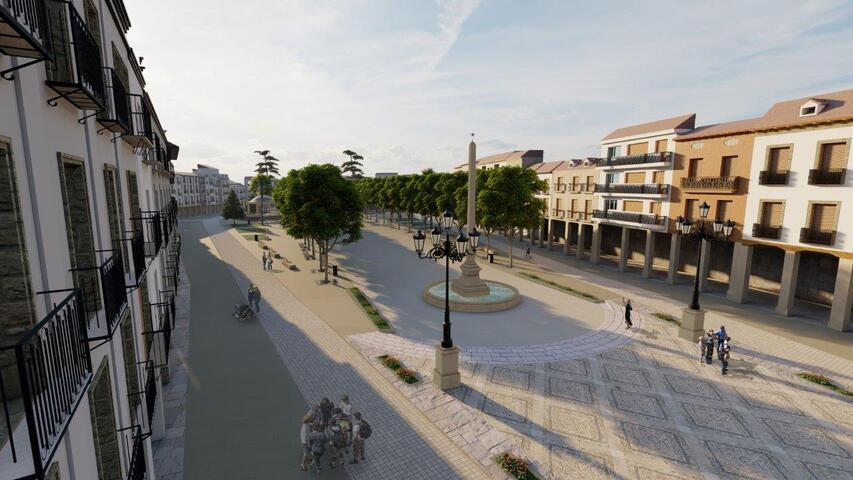 Presentación del Proyecto del Paseo de la Constitución de Baeza