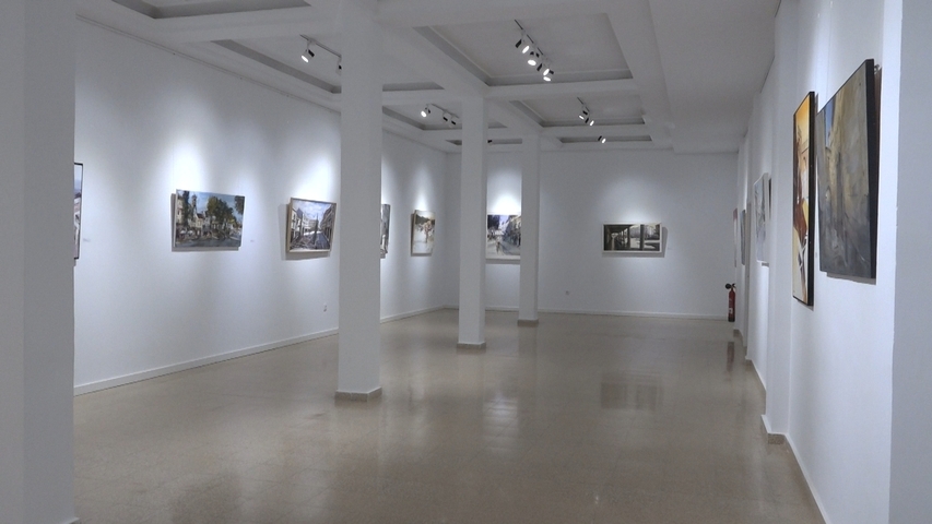 La Escuela de Arte de Baeza acoge la exposición de pintura ‘Baeza Patrimonio Mundial’